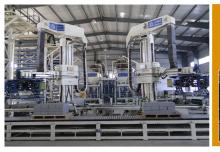 高端免燒磚機廠家提供碼垛機器人作業(yè)系統(tǒng)