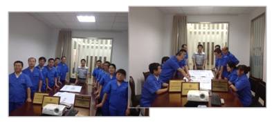 免燒空心磚機(jī)、空心砌塊磚機(jī)設(shè)備研發(fā)團(tuán)隊