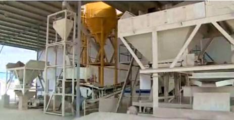 全自動(dòng)免燒磚機(jī)配料攪拌系統(tǒng) 全自動(dòng)免燒磚機(jī)配料攪拌系統(tǒng)