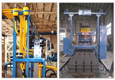 免燒砌塊磚機特點 \