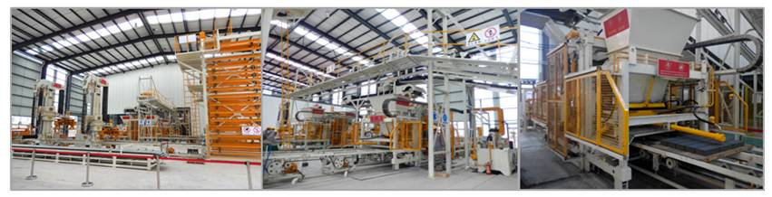 水泥砌塊磚機(jī)生產(chǎn)線圖片 水泥砌塊磚機(jī)生產(chǎn)線圖片