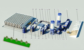 銀馬全自動免燒磚生產(chǎn)線 銀馬全自動免燒磚生產(chǎn)線