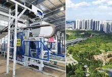 全自動透水磚磚機(jī)為城市建筑垃圾找到了新的出路