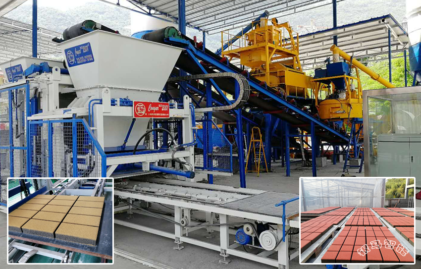 透水磚機設備:生態(tài)環(huán)保從“小”做起