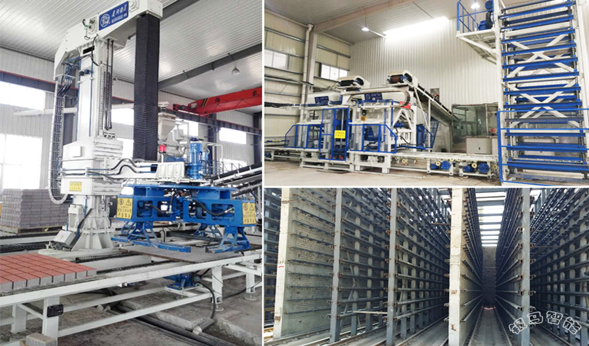 銀馬全自動制磚機(jī)設(shè)備可節(jié)省20%人工成本