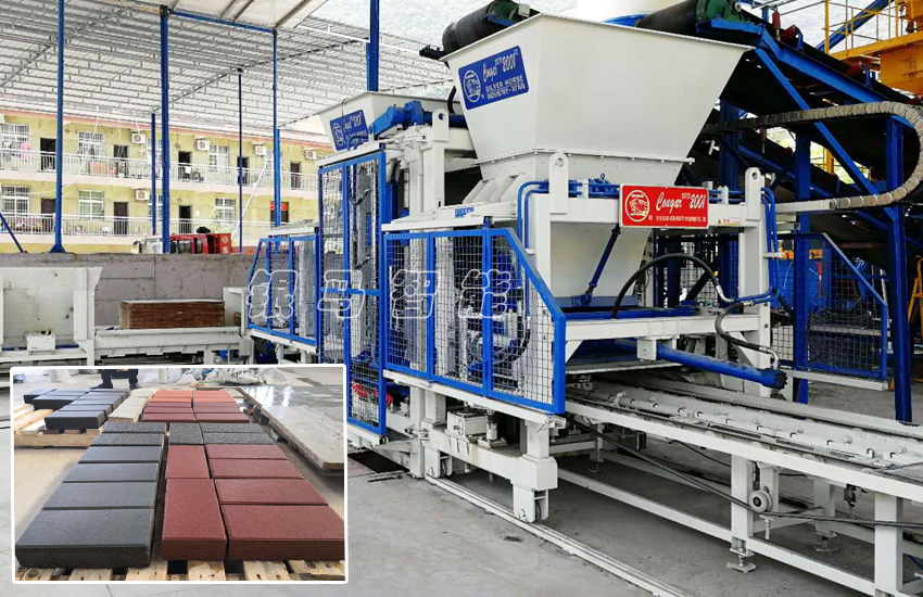 海綿透水磚生產(chǎn)線設備潤滑的作用有哪些？