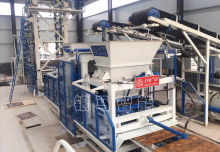 連鎖護坡磚機皮帶機不常見故障之斷帶！