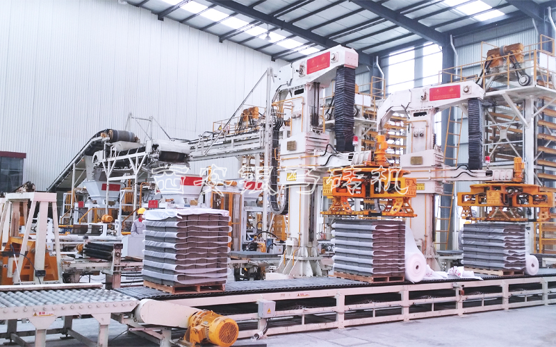 全自動免燒磚機:機型選擇及制品成型事項